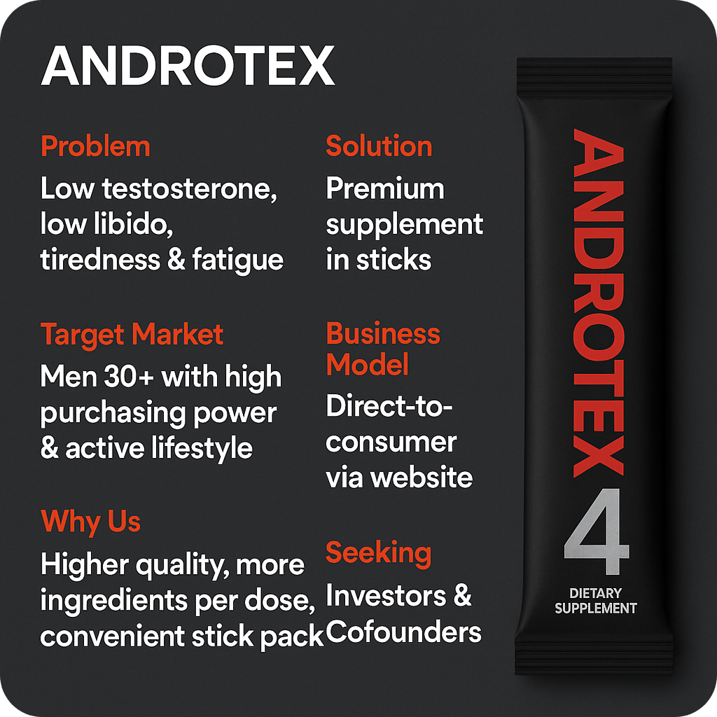 androtex Testosterona.